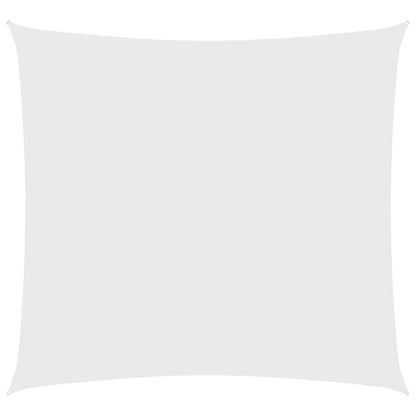 Vidaxl Toldo De Vela Cuadrado Tela Oxford Blanco 4x4 M_0