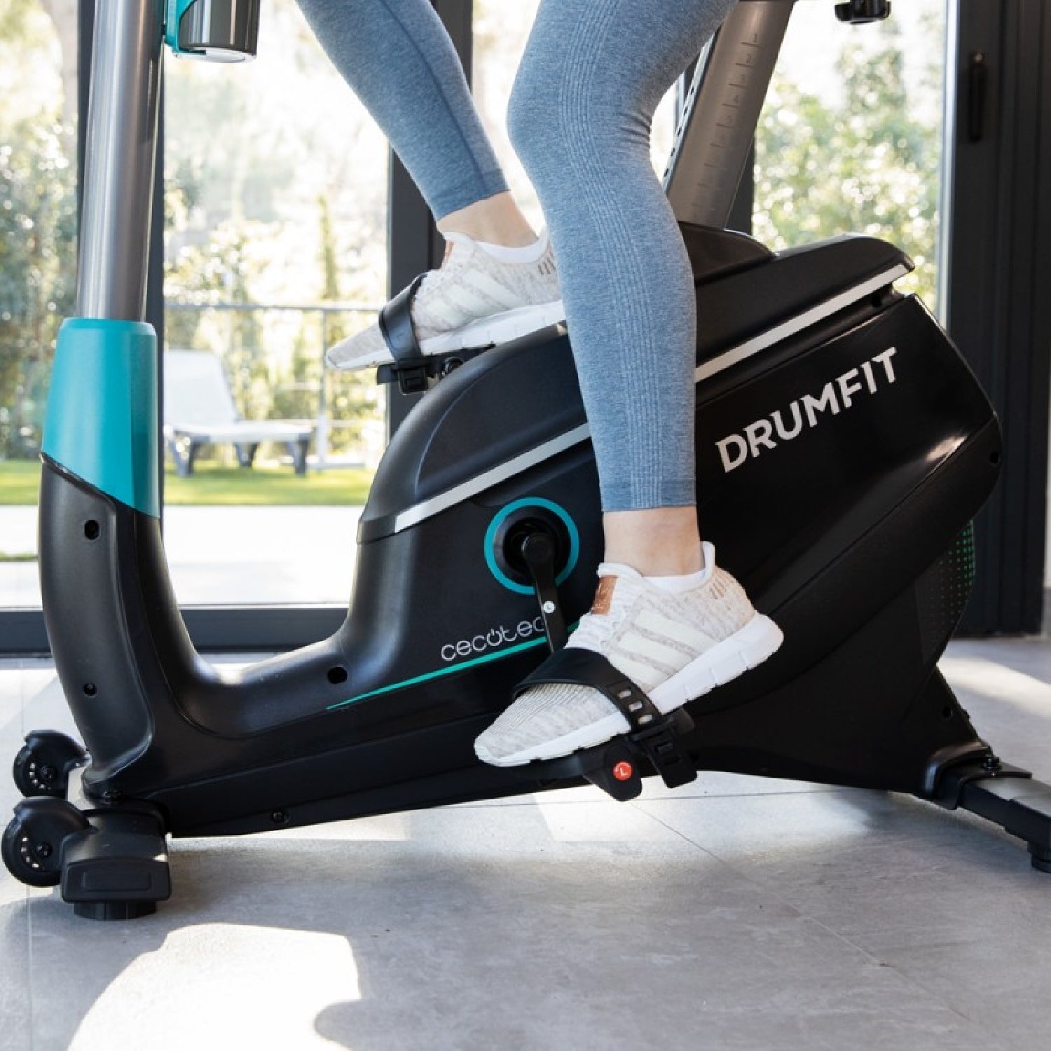 Cecotec Bicicleta Estática Drumfit Cycle 9000 Talos Pro X. Volante De Inercia De 9 Kg Resistencia Magnética Motorizada M_4