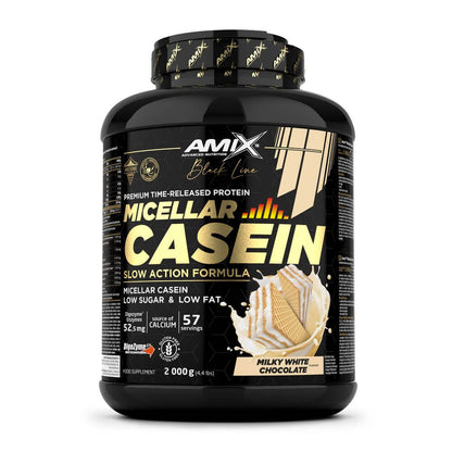Micellar Casein (caseína Micelar) - 2kg - White Choc - Caseina - Amix Nutrition_0