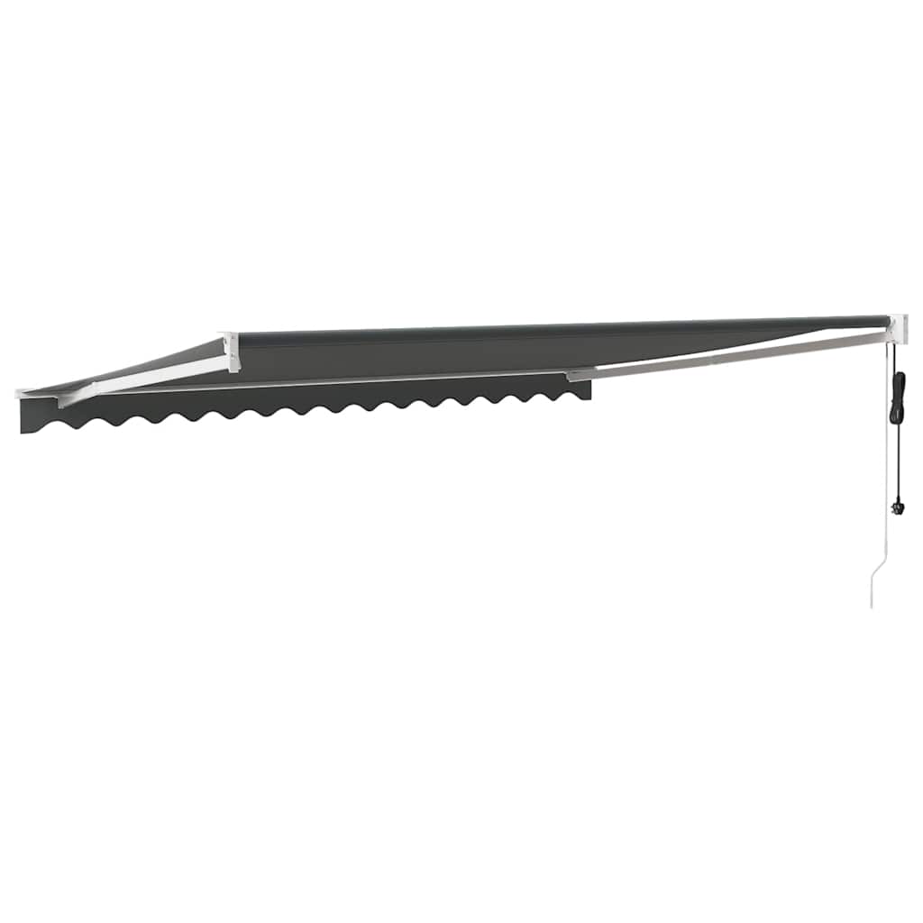 Toldo Retráctil Automático Gris Antracita 4,5x3 M_4