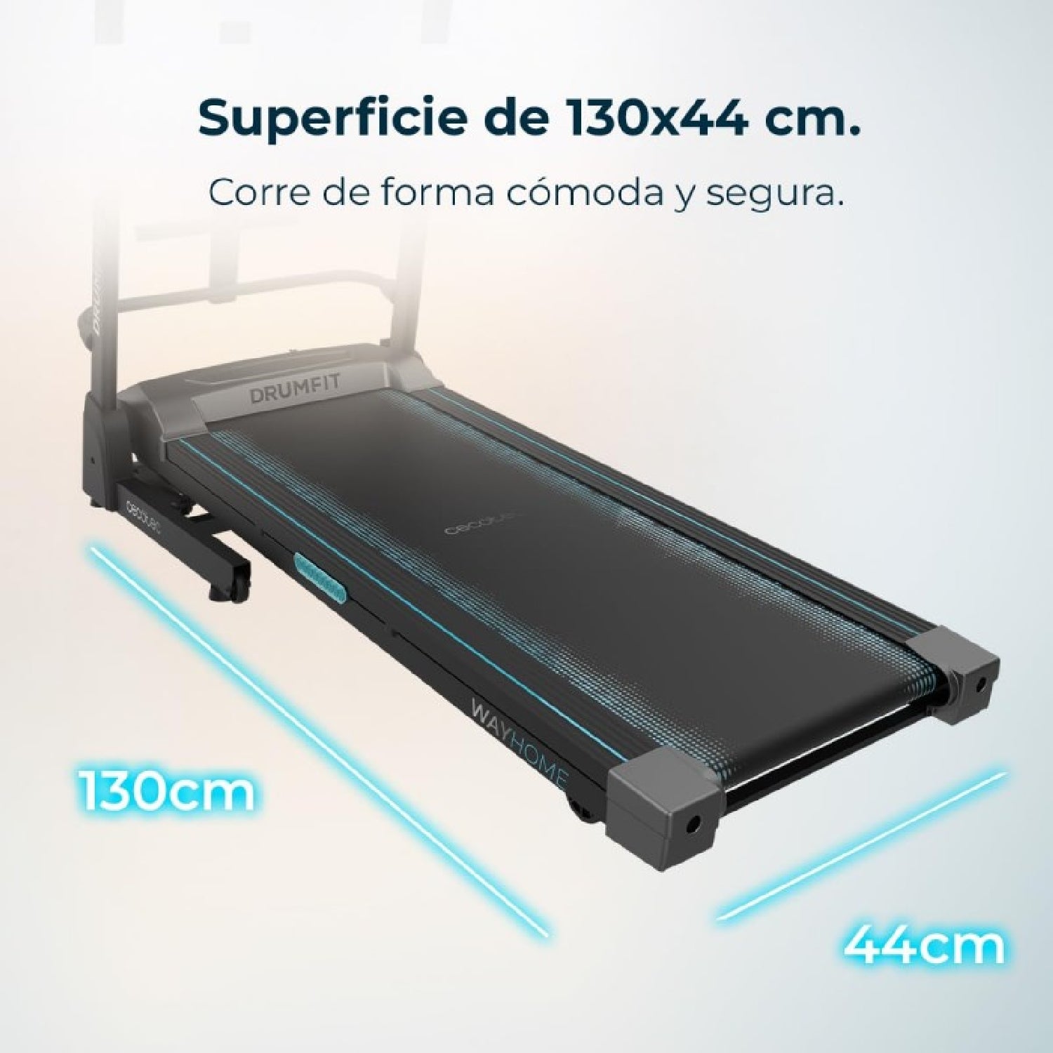 Cecotec Cinta De Correr Drumfit Wayhome 1700 Sprint_3
