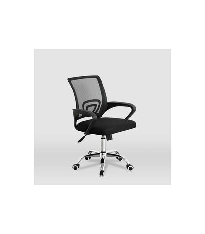 Silla Despacho Giratoria Martina Tapizada En Tejido Transpirable Negro, 88/98cm(alto) 57cm_5