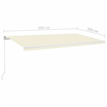 Toldo Retráctil Manual Crema 600x350 Cm_5
