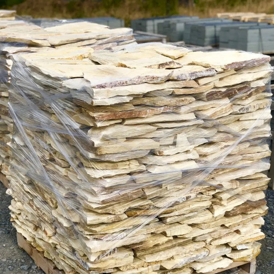 Planchoncillo Amarillo / Palet 25 M² / Irregular 2 Cm_3