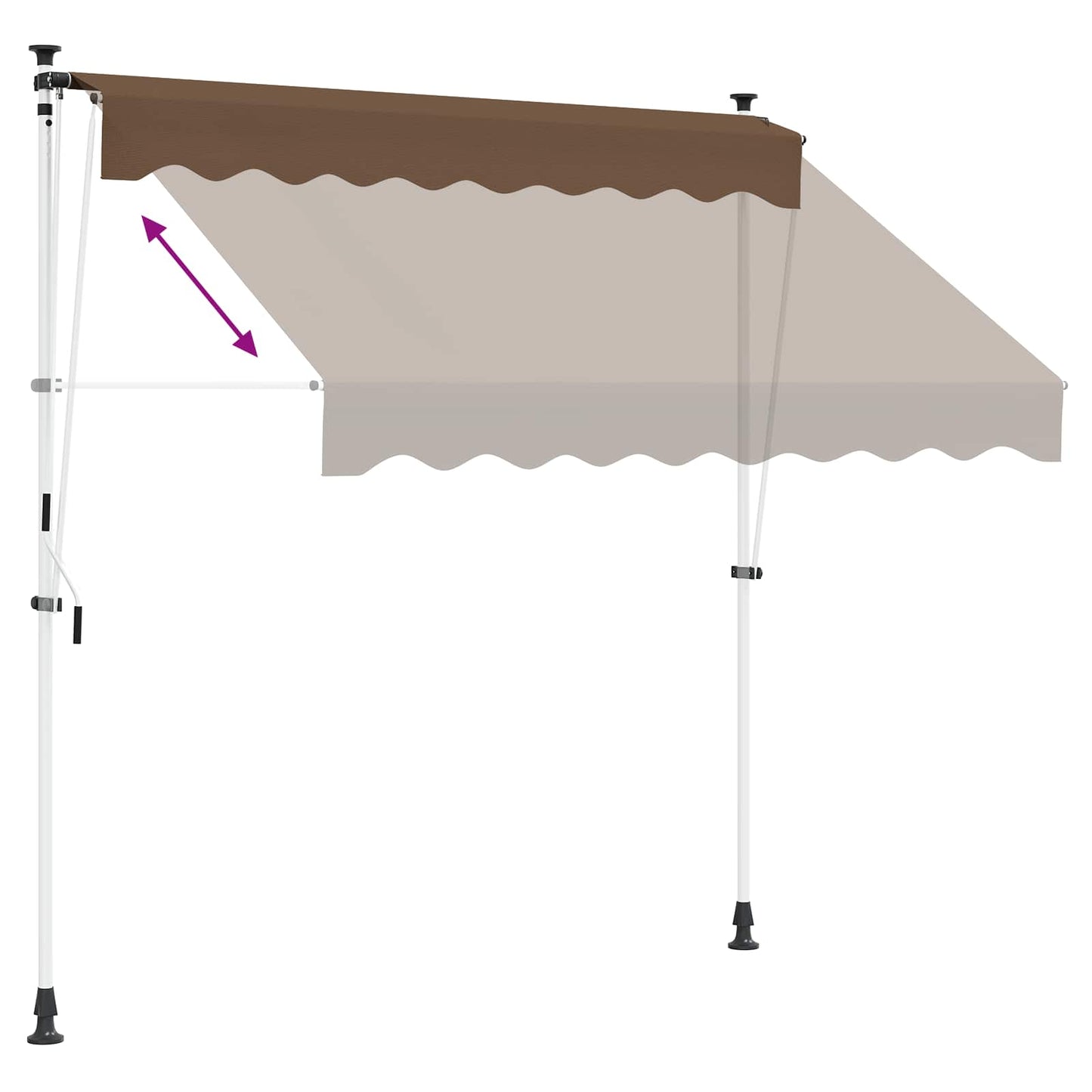 Toldo Retráctil Manual Topo 400 Cm_5