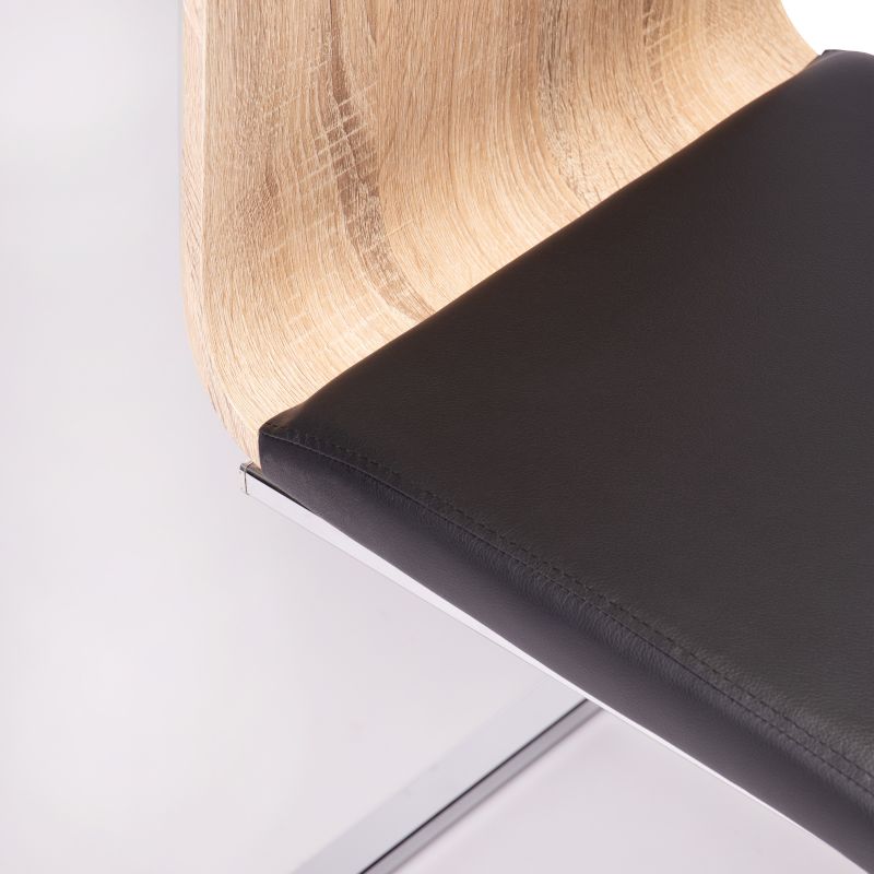 Pack 4 Sillas De Comedor Sensei Madera, Madera, 50 X 97 X 39,5_5