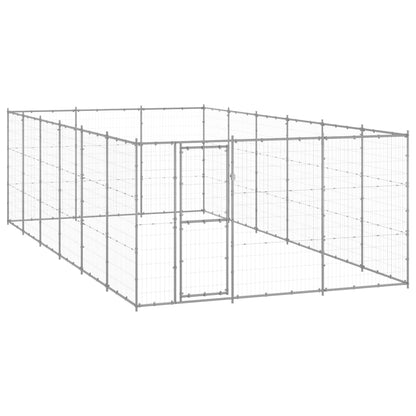 Perrera De Exterior De Acero Galvanizado 21,78 M²_1