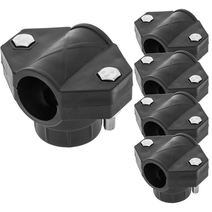 Pack De 5 Unidades Collarín De Toma De Polietileno De 20 Mm X 1/2“ Para Sistema De Riego_0