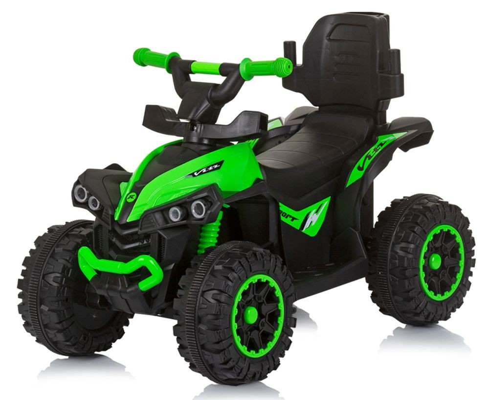 Correpasillos Atv Con Mango Parental Y Capota Green_3