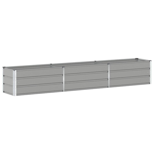 Jardinera Gris Claro 290 X 50 X 45 Cm Acero Galvanizado_0