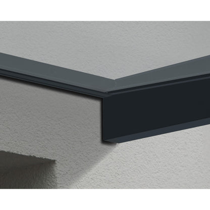 Marquesina para puerta Sophia 95x215 cm transparente Canopia