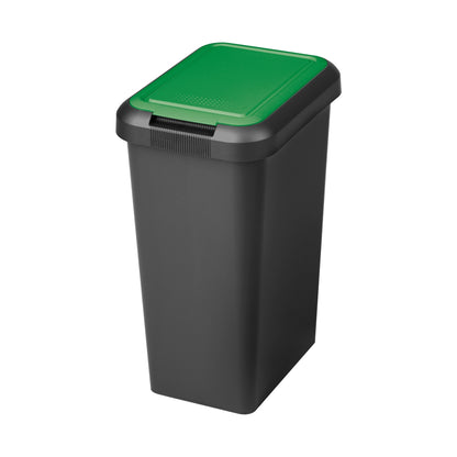 Set 2 Papeleras touch & Lift De 25l Verde_2