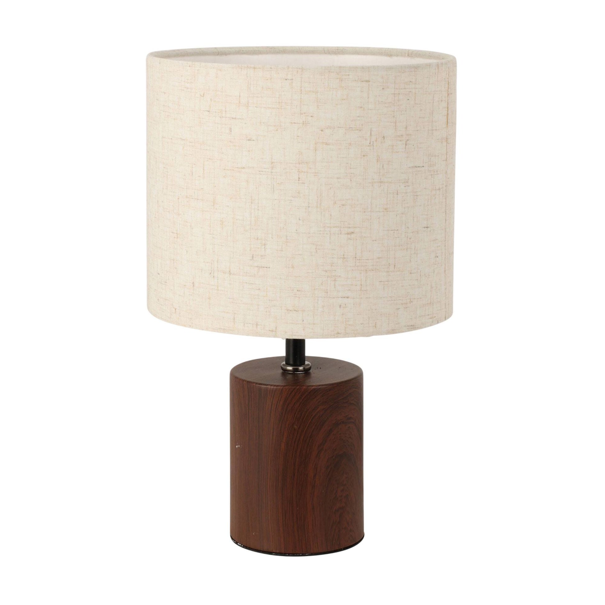 Well Home Lampara De Sobremesa Con Base Metálica Ø18x29,5cm_0