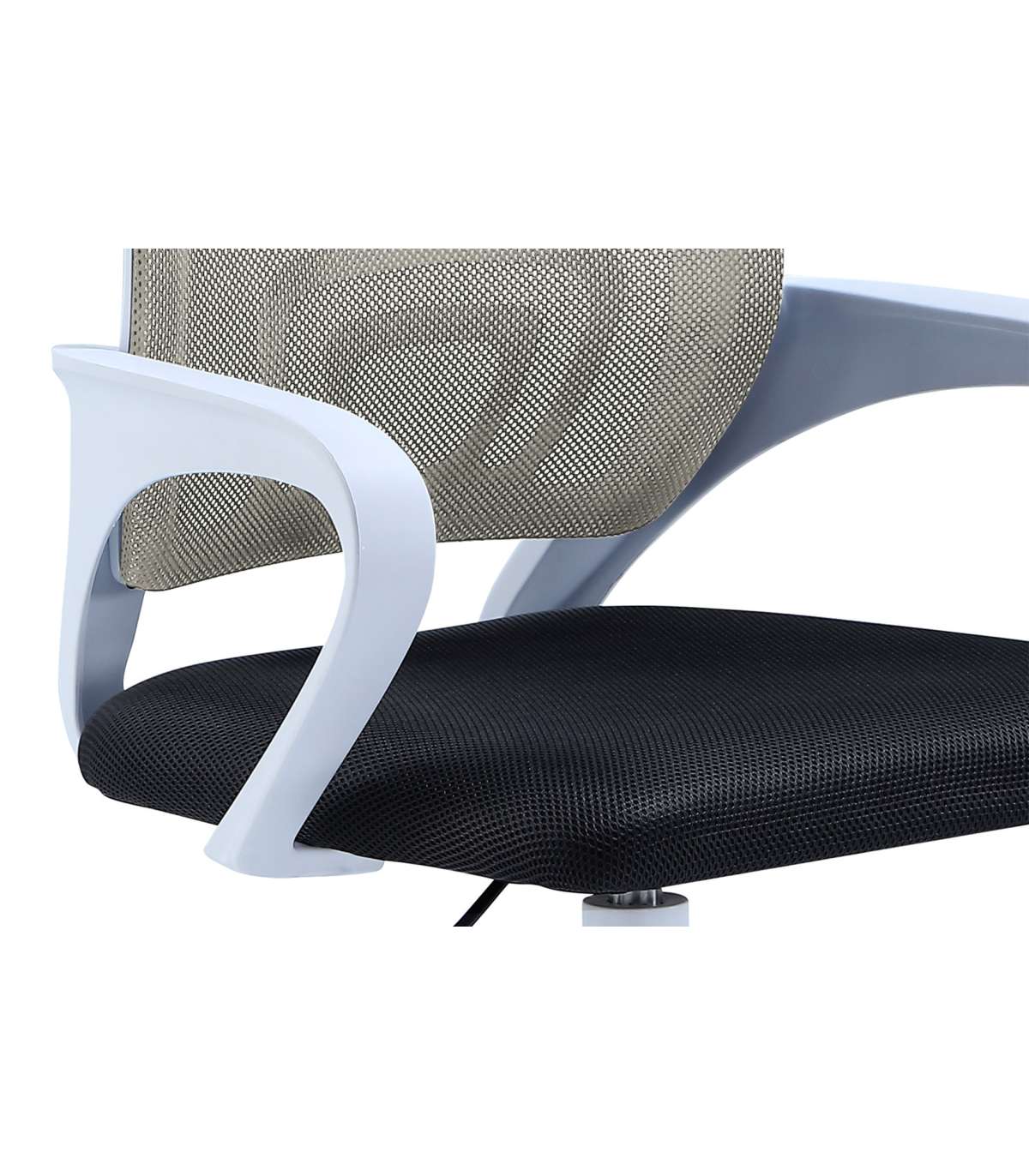 Silla De Escritorio Giratoria Line Acabado Negro/gris Claro, 90/102 Cm(alto)60 Cm(ancho)60_2