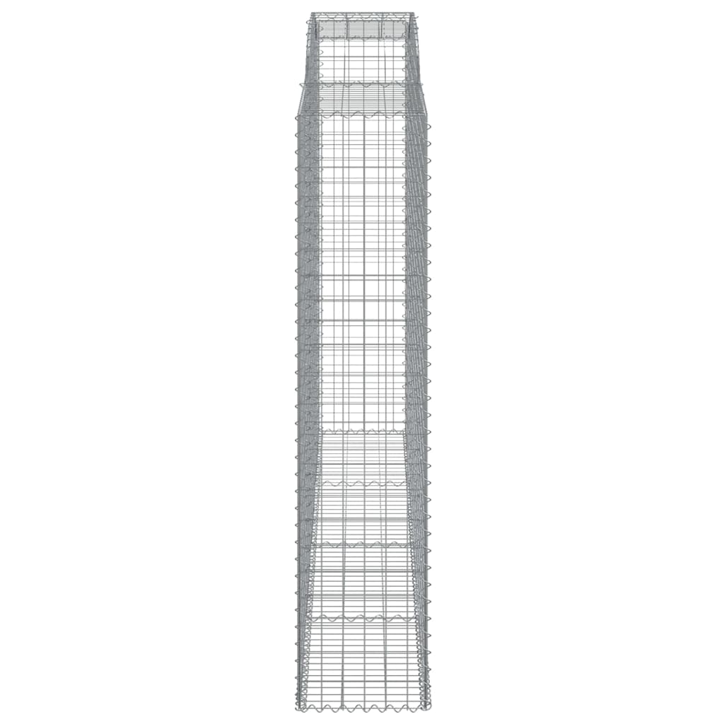 Cestas De Gaviones 13 Uds Forma De Arco Hierro 300x50x220/240cm_4