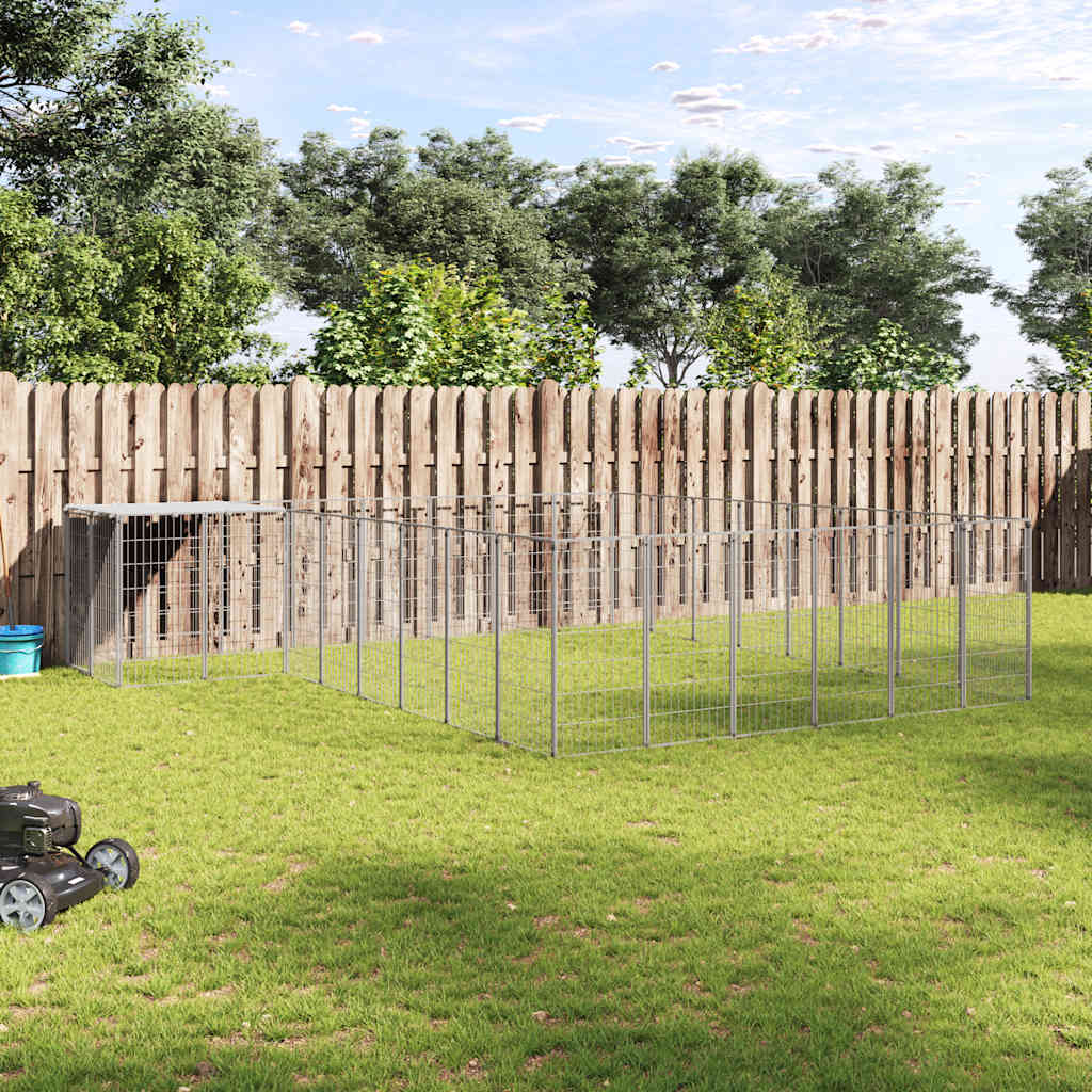 Perrera Plateada 15,73 M² Acero_1