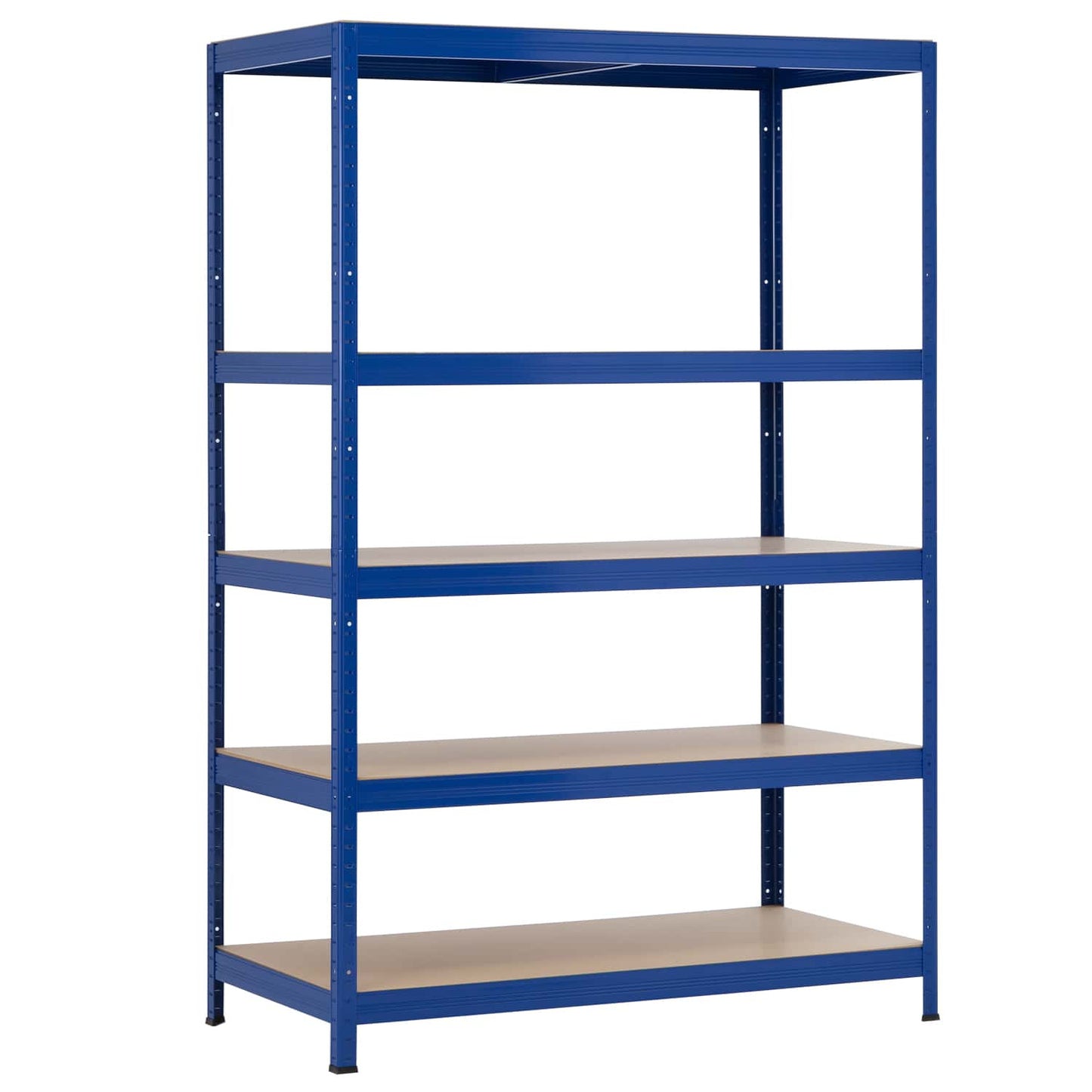 Estantería Modular Azul Con 5 Baldas Ajustables 180x120x60cm 1250kg 7house_0