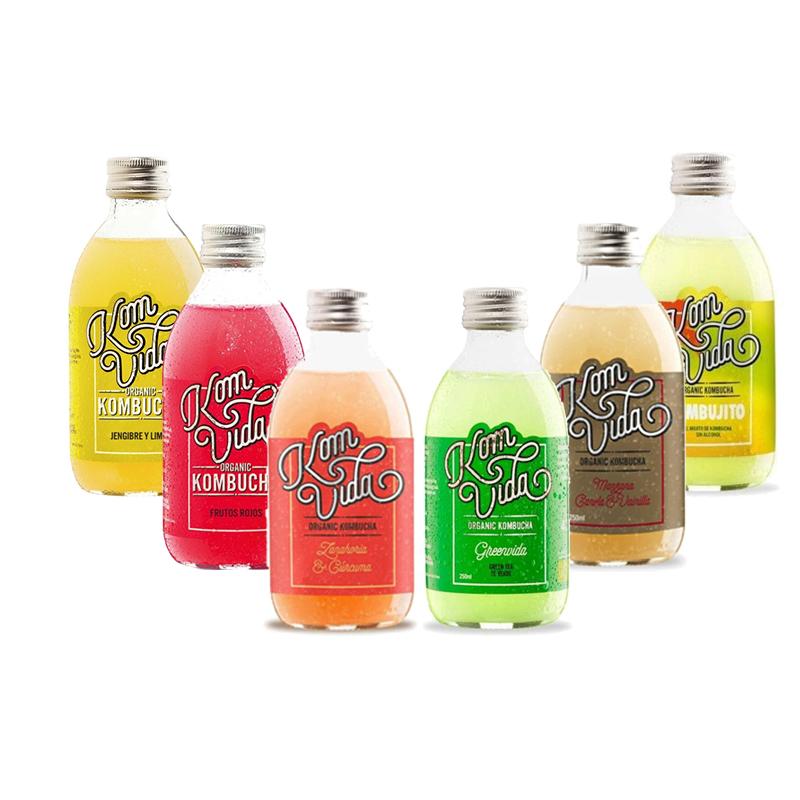 Pack Multisabor Komvida 250 ml