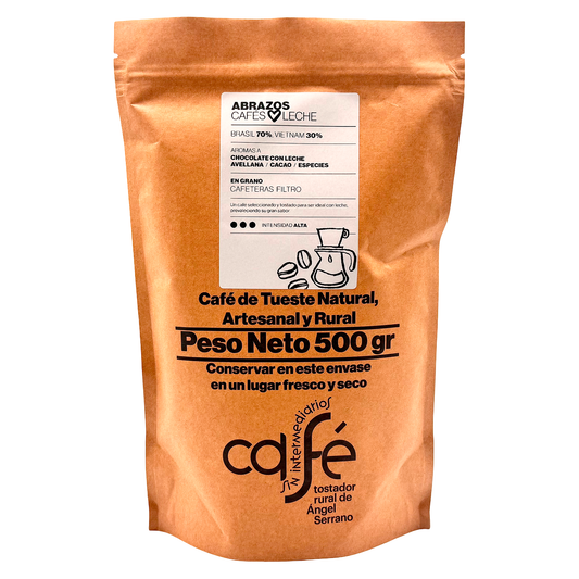 Cafe Sin Intermediarios Café Brasil Abrazos En Grano Para Filtro 500 G_0