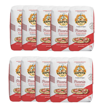Pack 10 uds Harina Pizzería tipo 00 Caputo 1kg