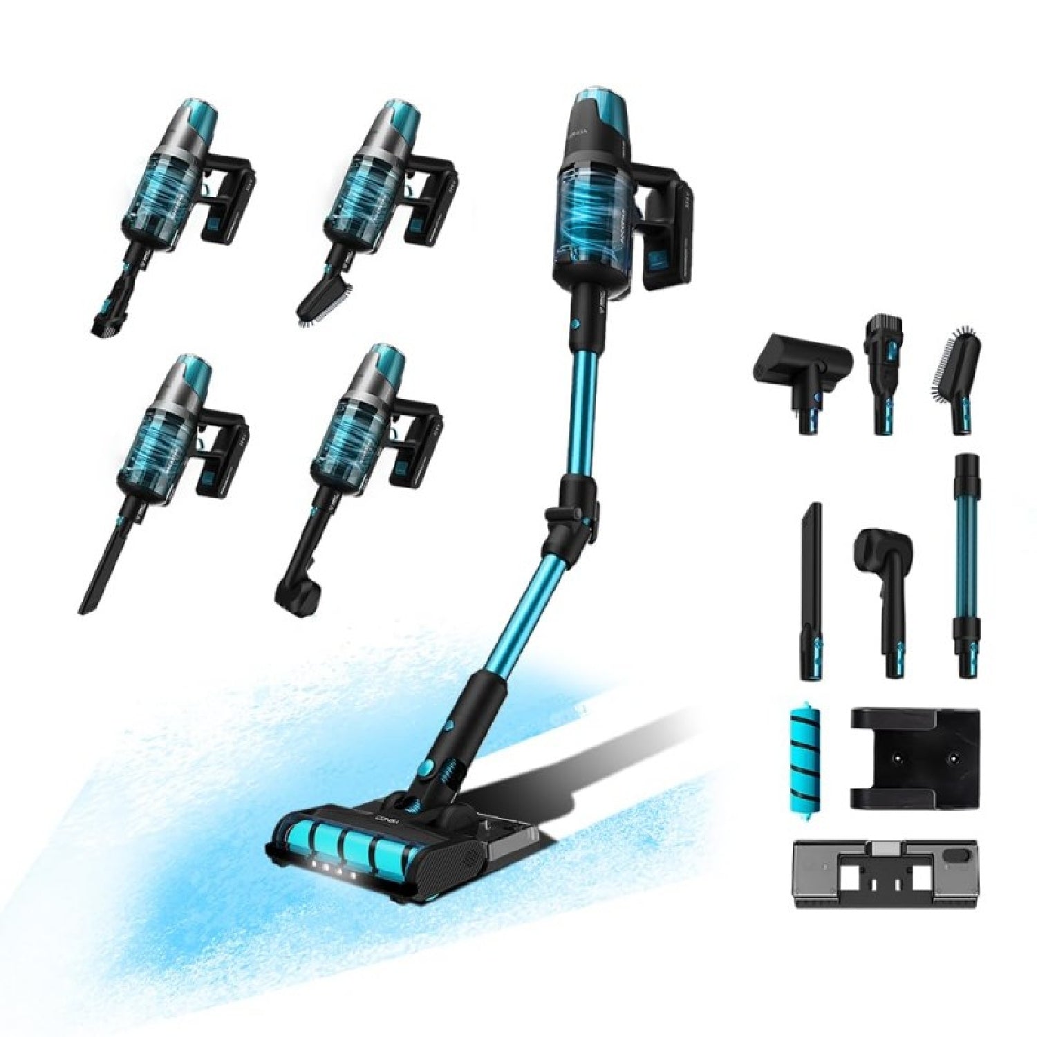 Cecotec Aspirador Vertical Bldc Conga Rockstar 8500 Infinity Ergowet Animal Turbo_0