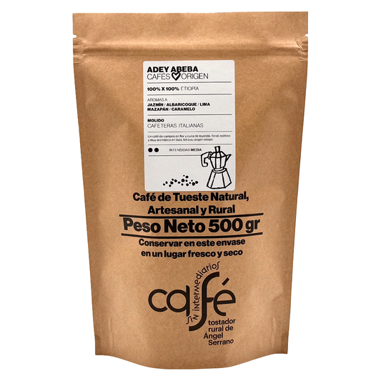 Cafe Sin Intermediarios Café Etiopía Adey Molido Italiana (moka) 500 G_0