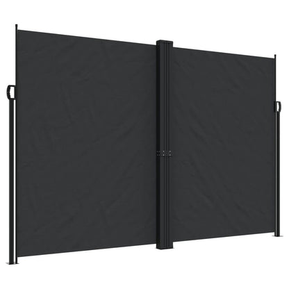 Vidaxl Toldo Lateral Retráctil Negro 220x600 Cm_0