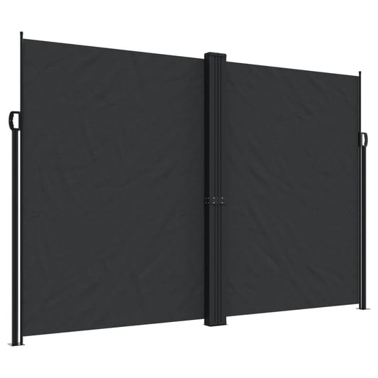Vidaxl Toldo Lateral Retráctil Negro 220x600 Cm_0