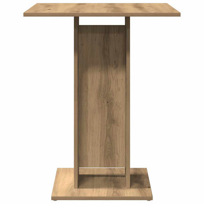 Mesa De Bistró Madera De Ingeniería Roble Artisan 60x60x75 Cm_2