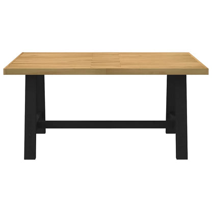 Mesa Comedor Noain Patas Forma A Madera Maciza Pino 160x90x75cm_1