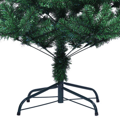 Vidaxl Árbol De Navidad Artificial Puntas Iridiscentes Pvc Verde 120cm_4