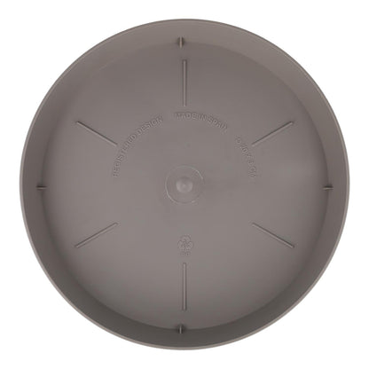 Plato maceta Tes color taupe D 17 x 2,5