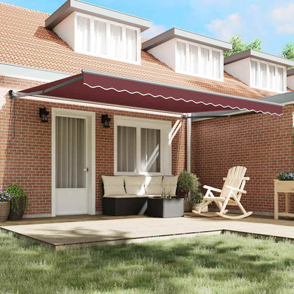 Toldo Retráctil Automático Burdeos 450x300 Cm_2