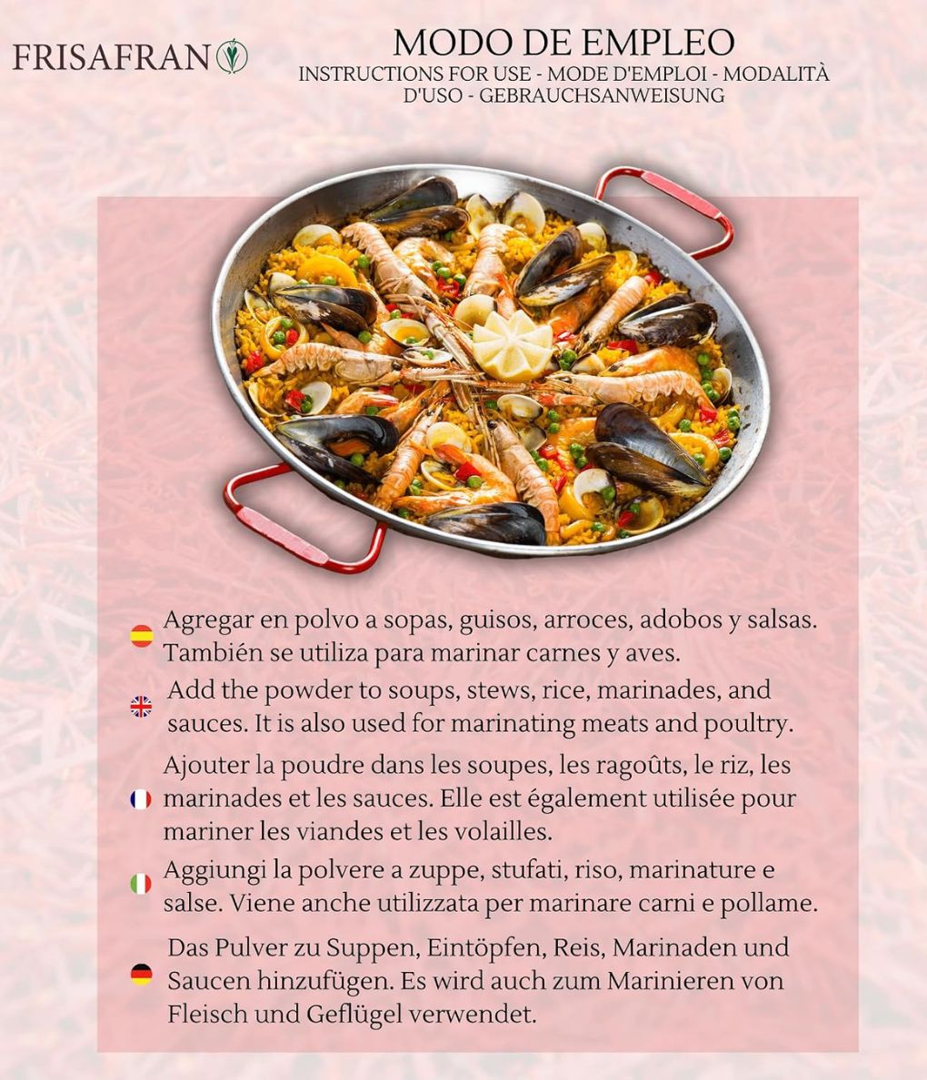 Azafrán En Polvo - Calidad Y Sabor | Frisafran 5 G_3