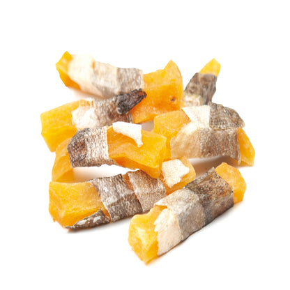 Snack Para Perro Palito Boniato Con Pescado Truly 12 Boslas X 90gr