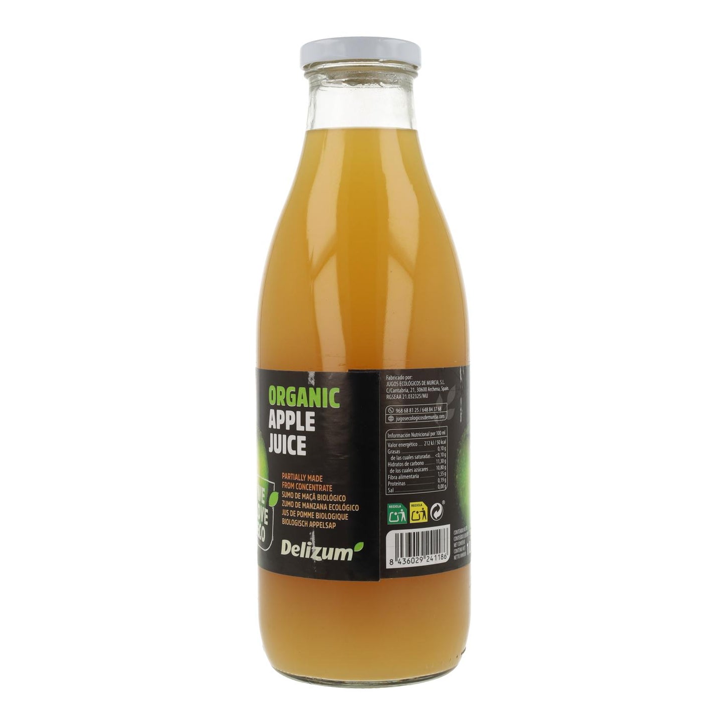 Zumo de Manzana ecológico Delizum  200 ml