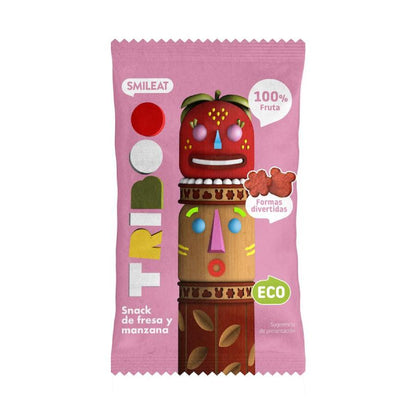 Pack 2x Snack de fresa y manzana ECO 25 g, Triboo
