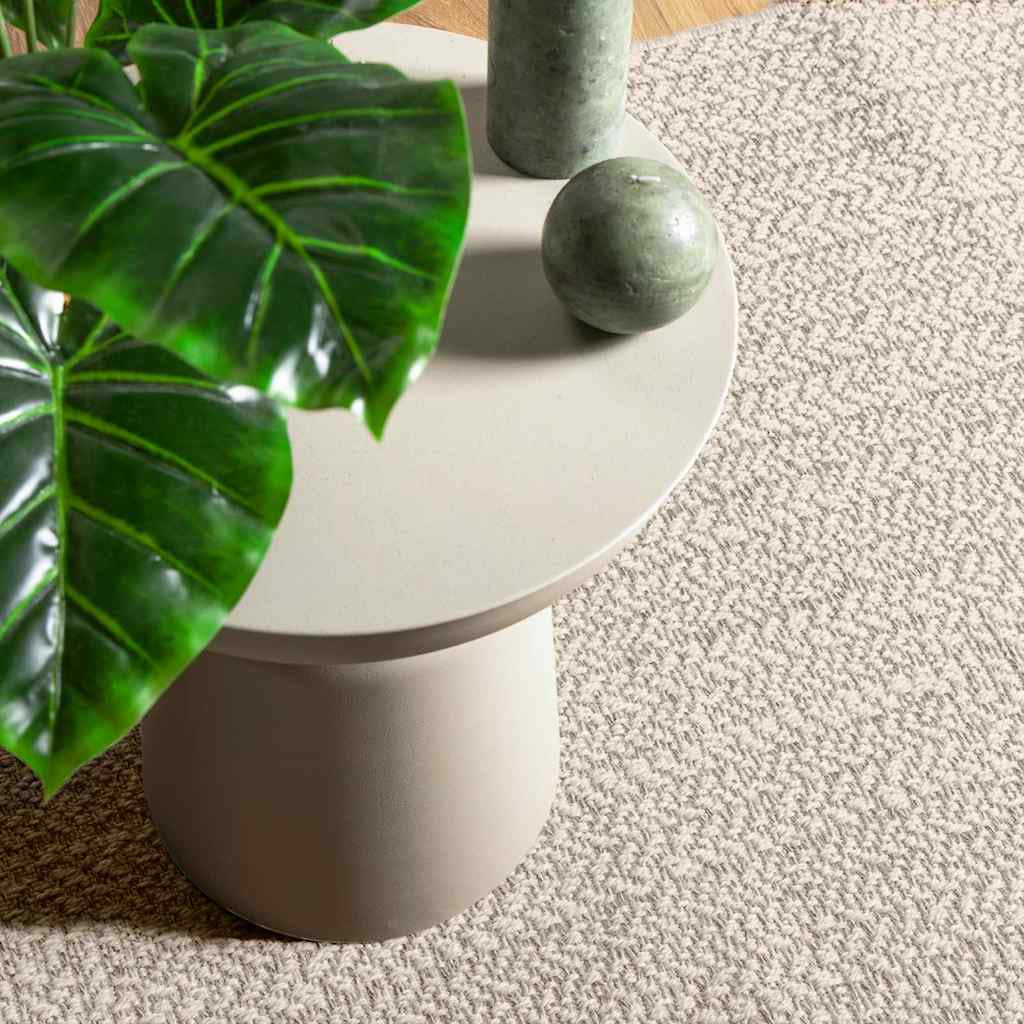 Vidaxl Alfombra Zizur Apariencia Yute Interior Exterior Crema 60x110cm_1