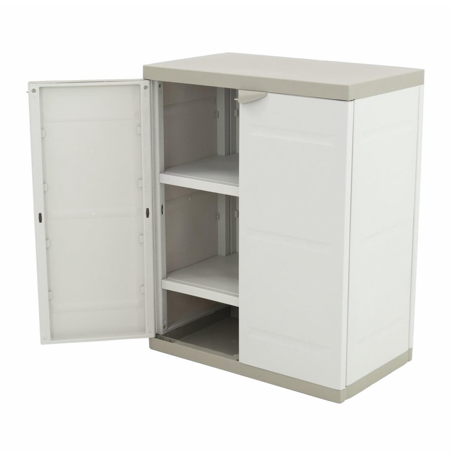 Medio Armario 70 cm Titanium, Plastiken, Beige 1