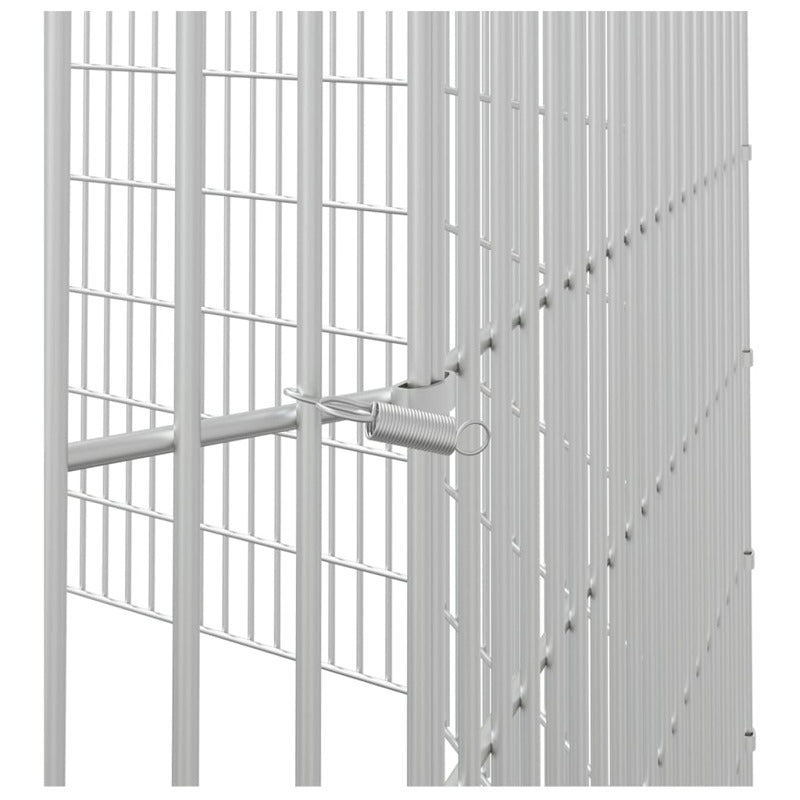 Vidaxl Recinto Animales Corral 10 Paneles Hierro Galvanizado 54x60 Cm_5
