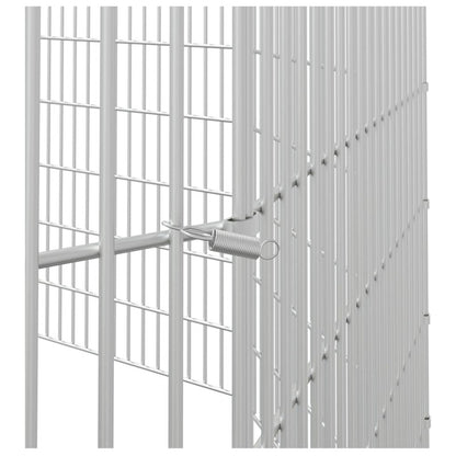 Vidaxl Recinto Animales Corral 10 Paneles Hierro Galvanizado 54x60 Cm_5