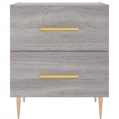 Mesitas Noche 2 Uds Madera Ingeniería Gris Sonoma 40x35x47,5 Cm_4