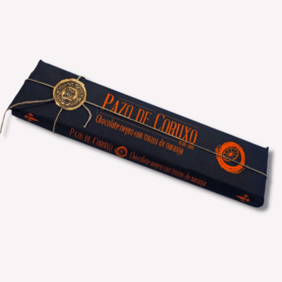 Chocolate Negro Con Trozos De Naranja_0