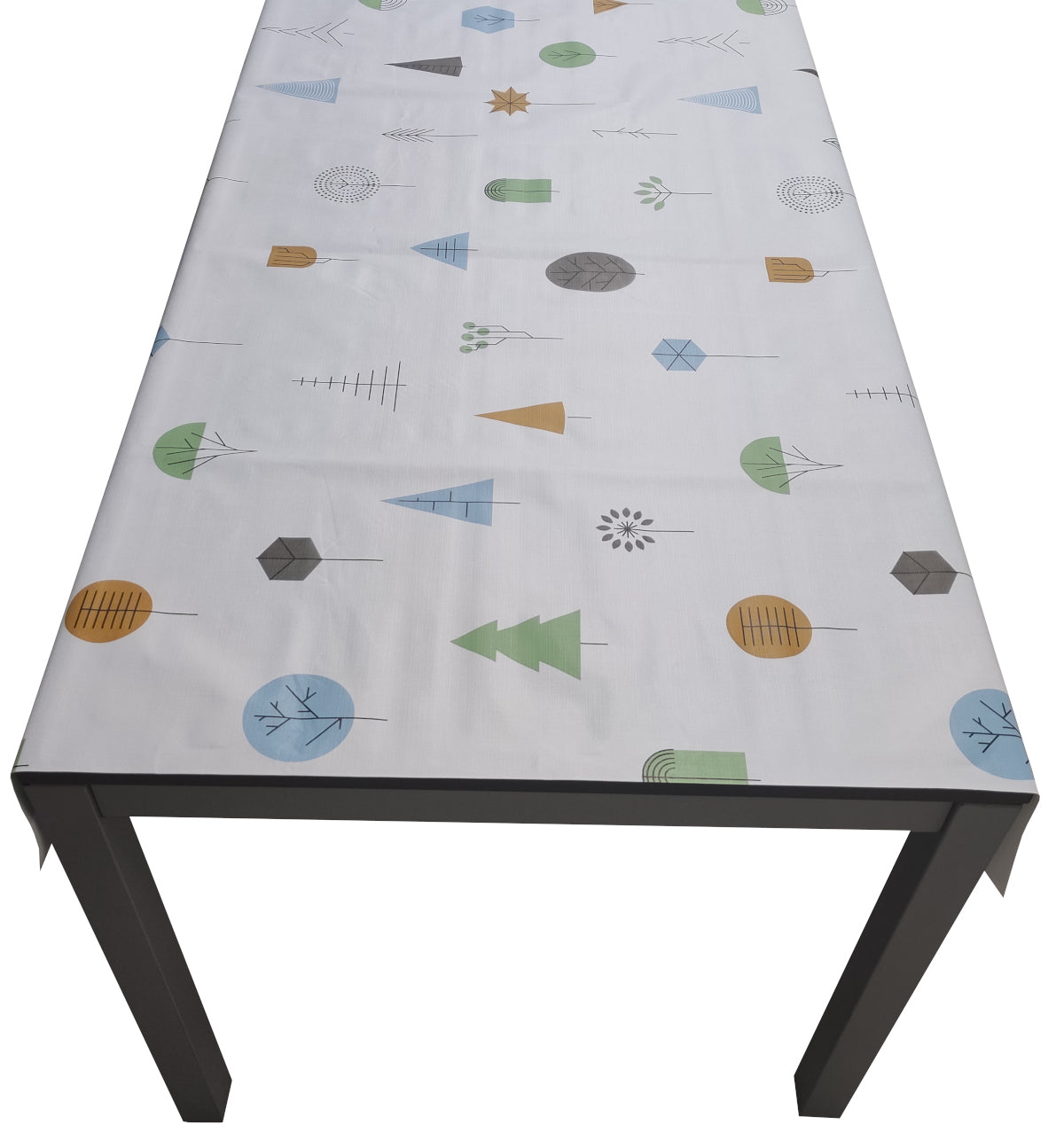 Mantel| Composicion Pvc| Base Poliester| Antimanchas| Arboles