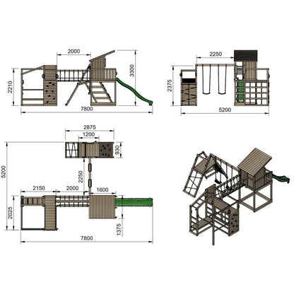 Parque Infantil Masgames Baikal Xl.
