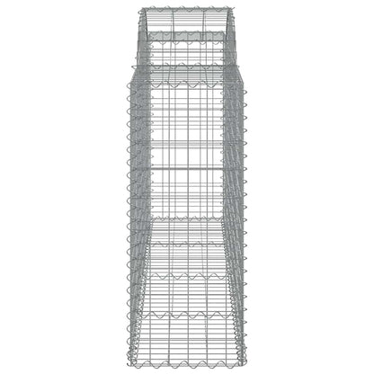 Cestas De Gaviones 40 Uds Forma De Arco Hierro 200x50x100/120cm_4