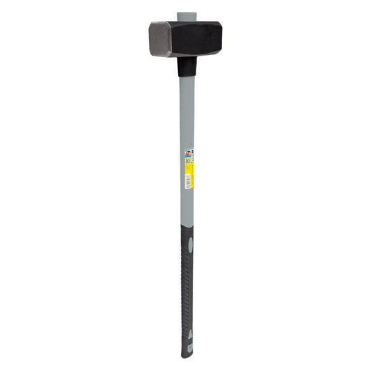 Maza Con Mango Fibra Vidrio 4 Kg. Cabeza Forjada, Con Anillo Anti Vibración, Maza / Porro_0