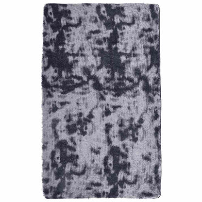 Vidaxl Alfombra De Pelo Largo Navarra Gris Oscuro 80x150 Cm Poliéster_0