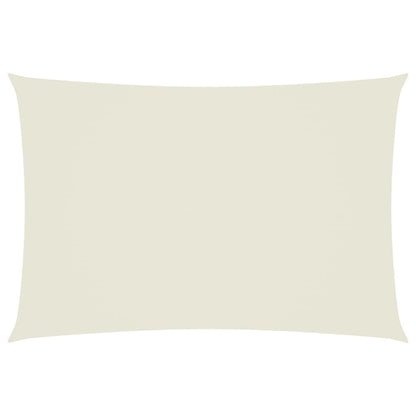 Vidaxl Toldo De Vela Rectangular Tela Oxford Color Crema 2,5x4,5 M_0