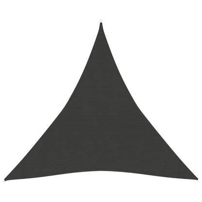 Vidaxl Toldo De Vela Hdpe Gris Antracita 160 G/m² 3x3x3 M_0